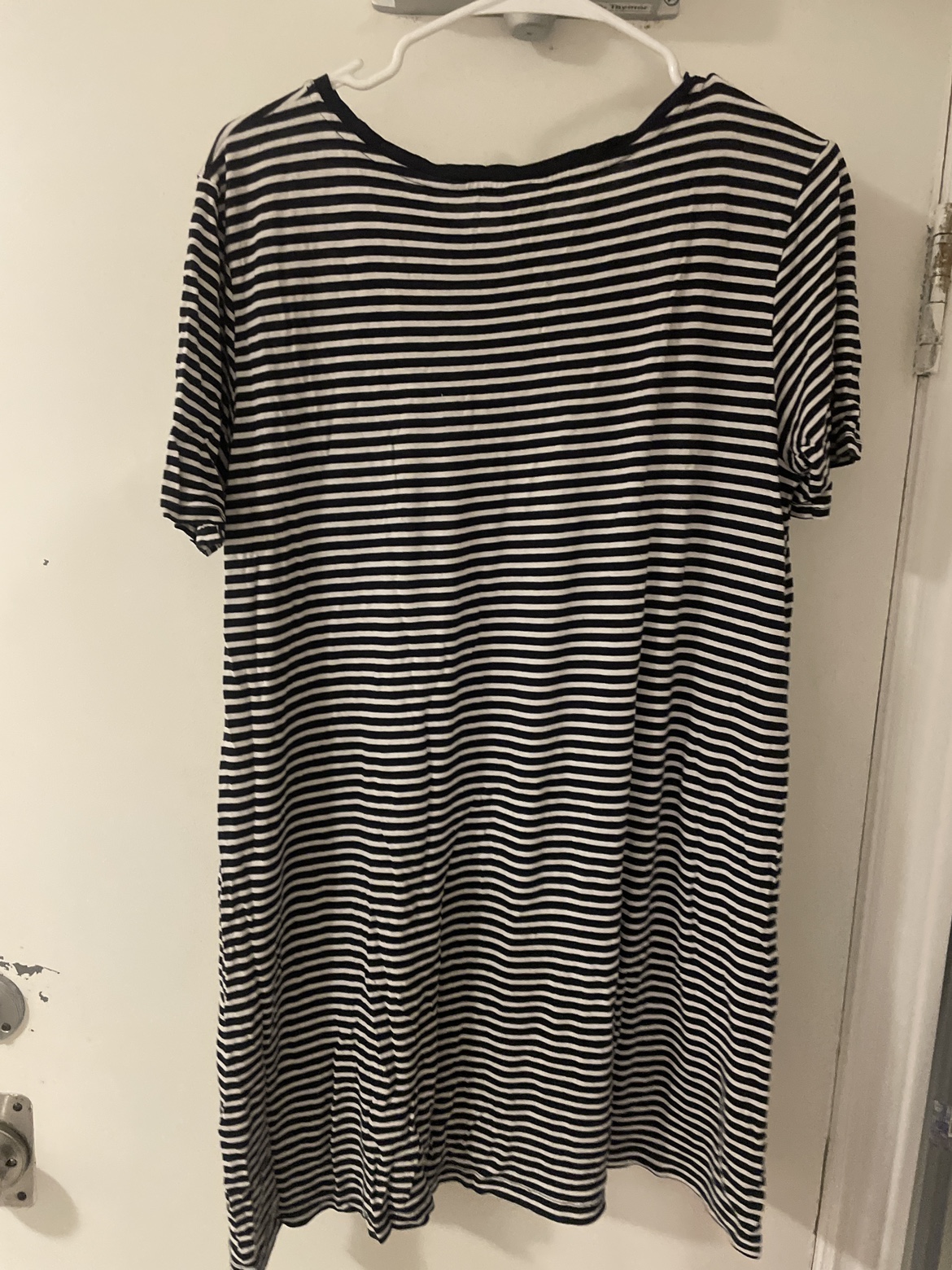 Striped T-Shirt Dress - photo 2
