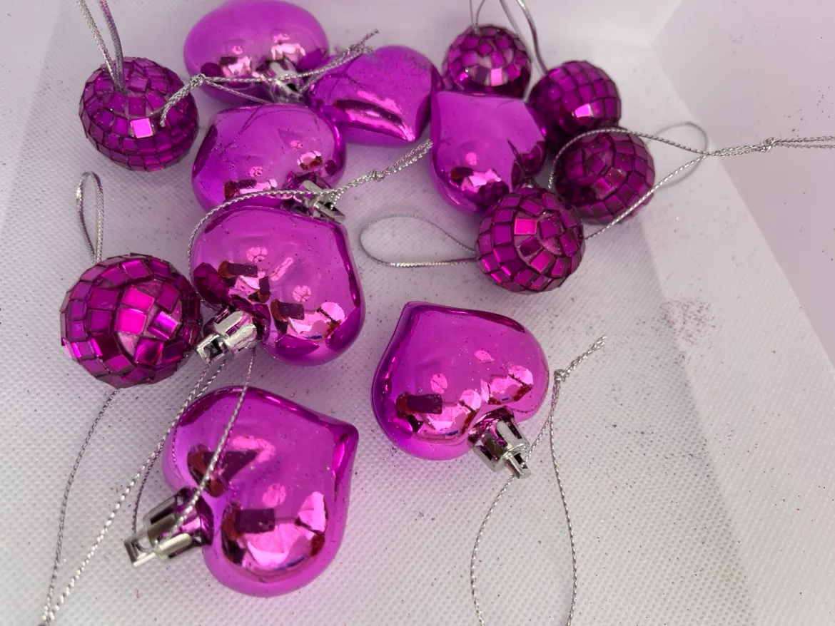 ✨ONLY 3$ for ALL 🤩- Purple Christmas Ornaments image indicator(2)