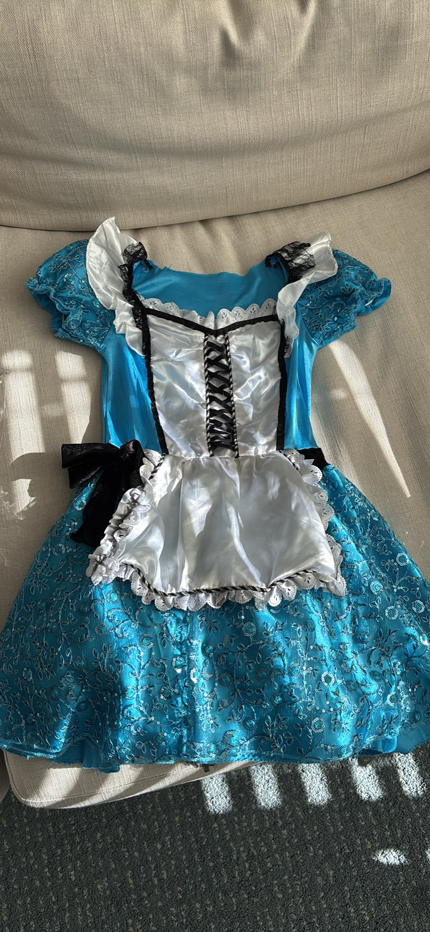 Girls Alice in Wonderland Costume