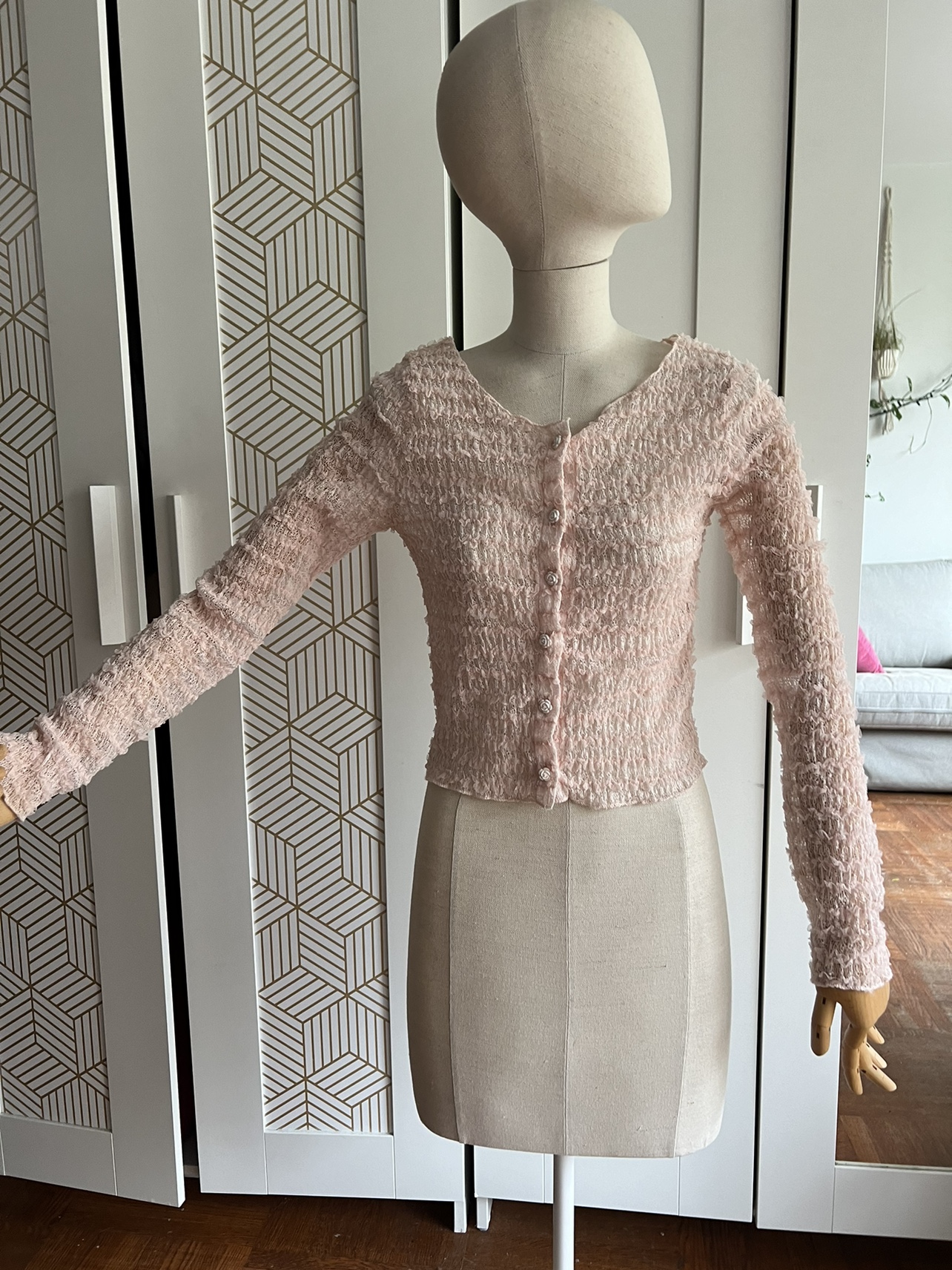 Pink Orla Kiely Cardigan