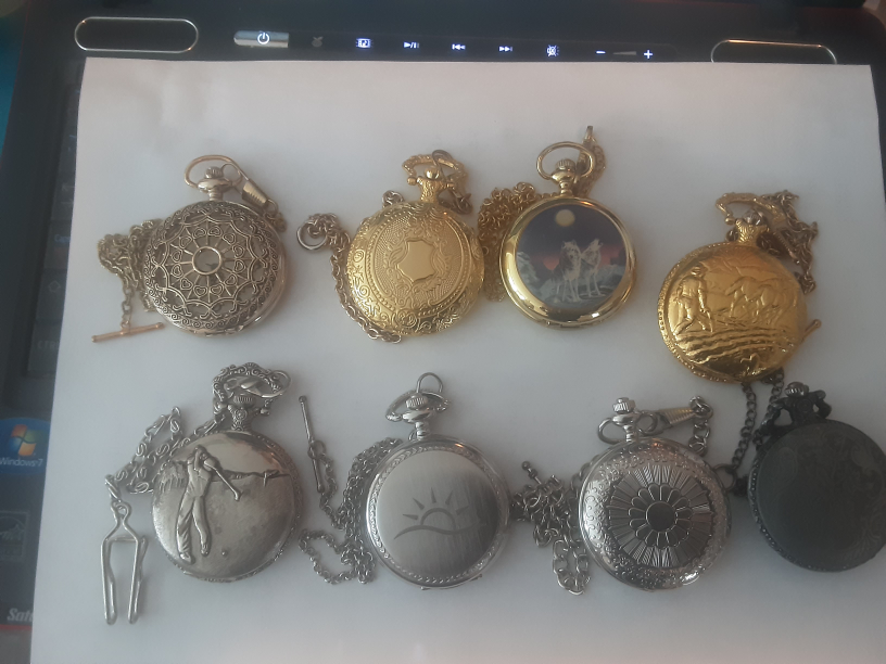 Lot of 8 new Pocket Watches