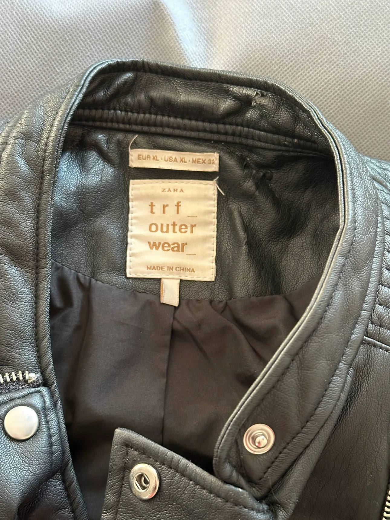 Zara Leather Jacket image indicator(2)