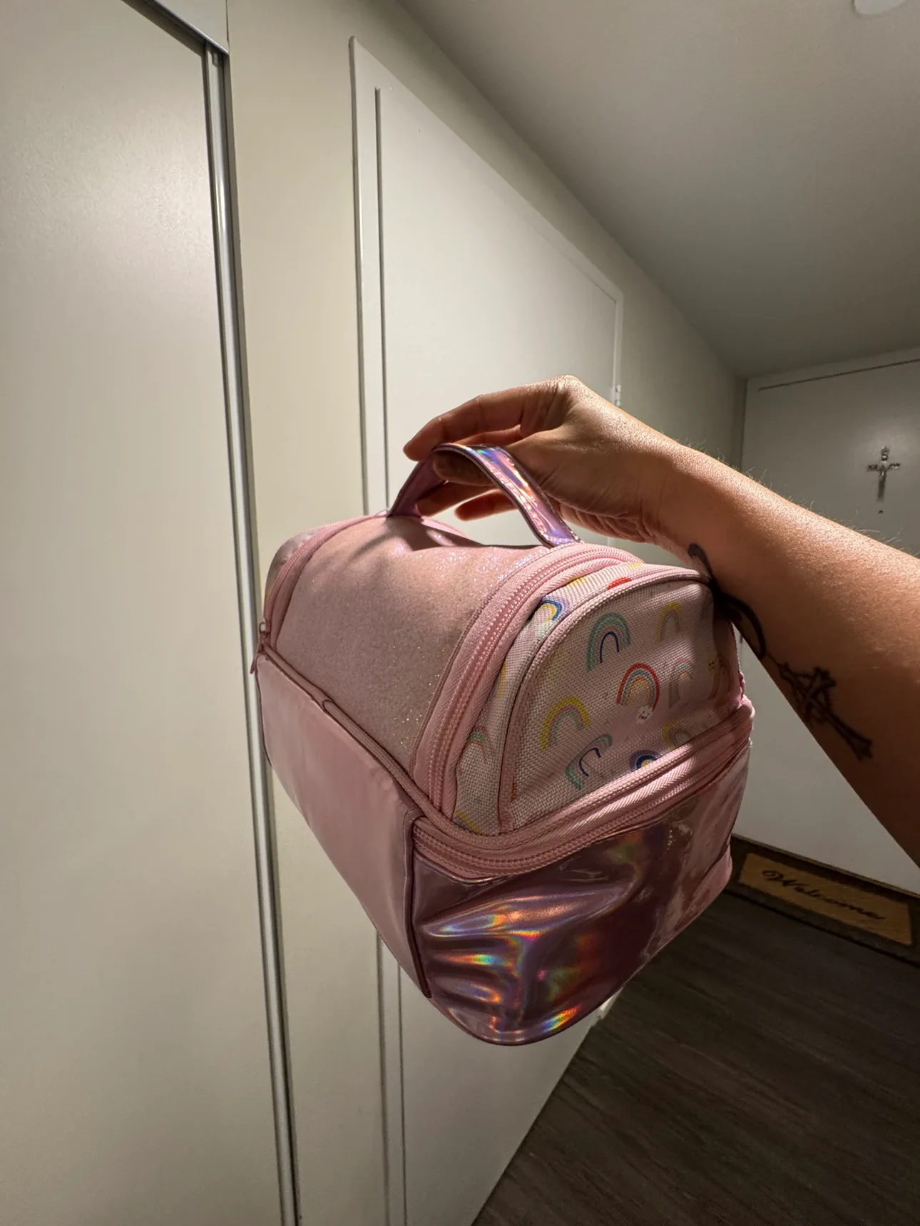 Pink Rainbow Lunch Bag image indicator(2)