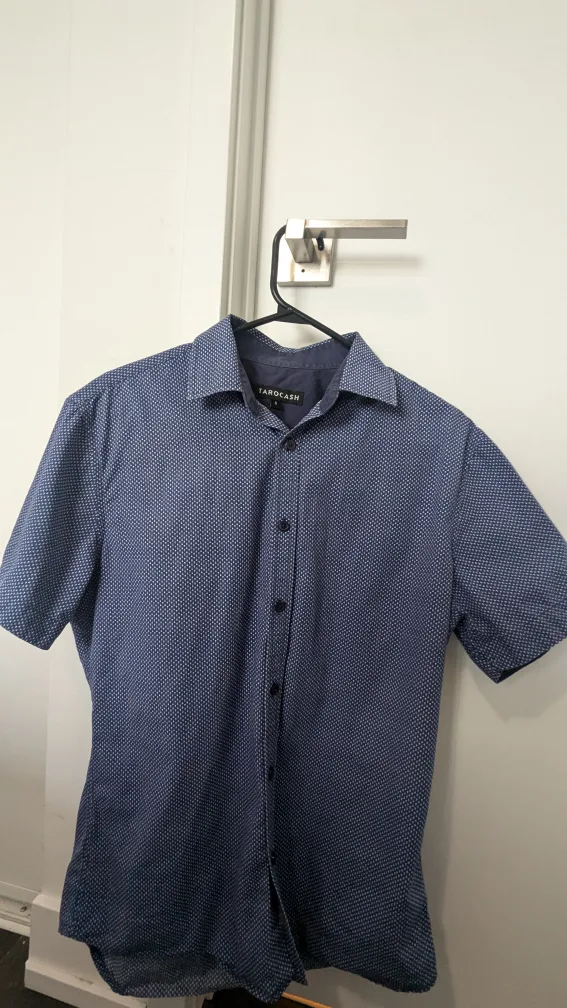 Taro Cash Men's Short Sleeve Button Up Shirt thumbnail