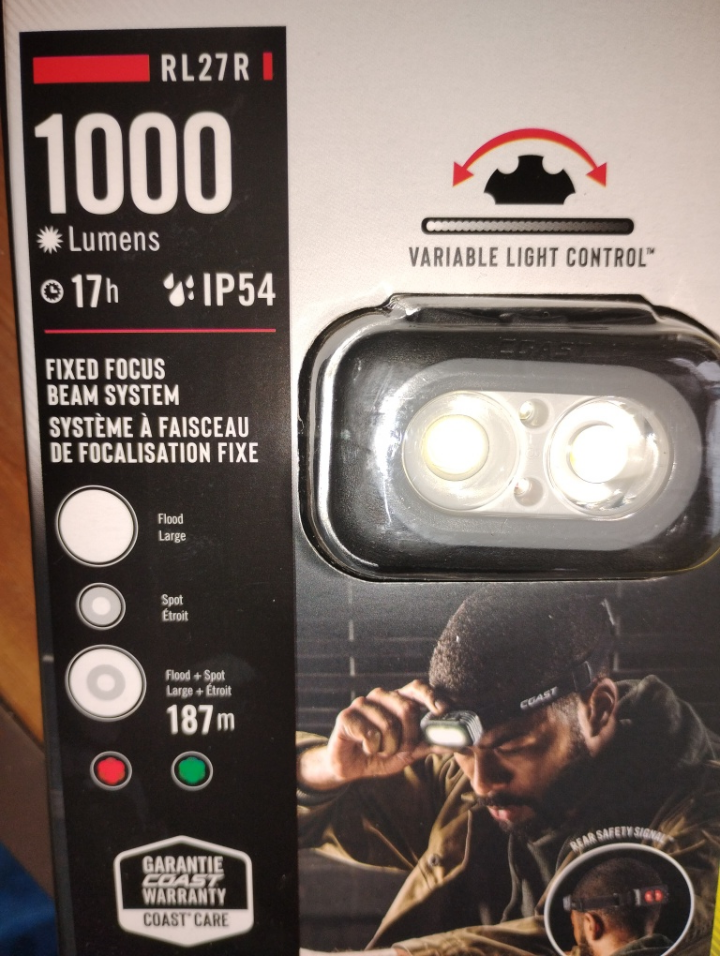 Coast RL27R Headlamp