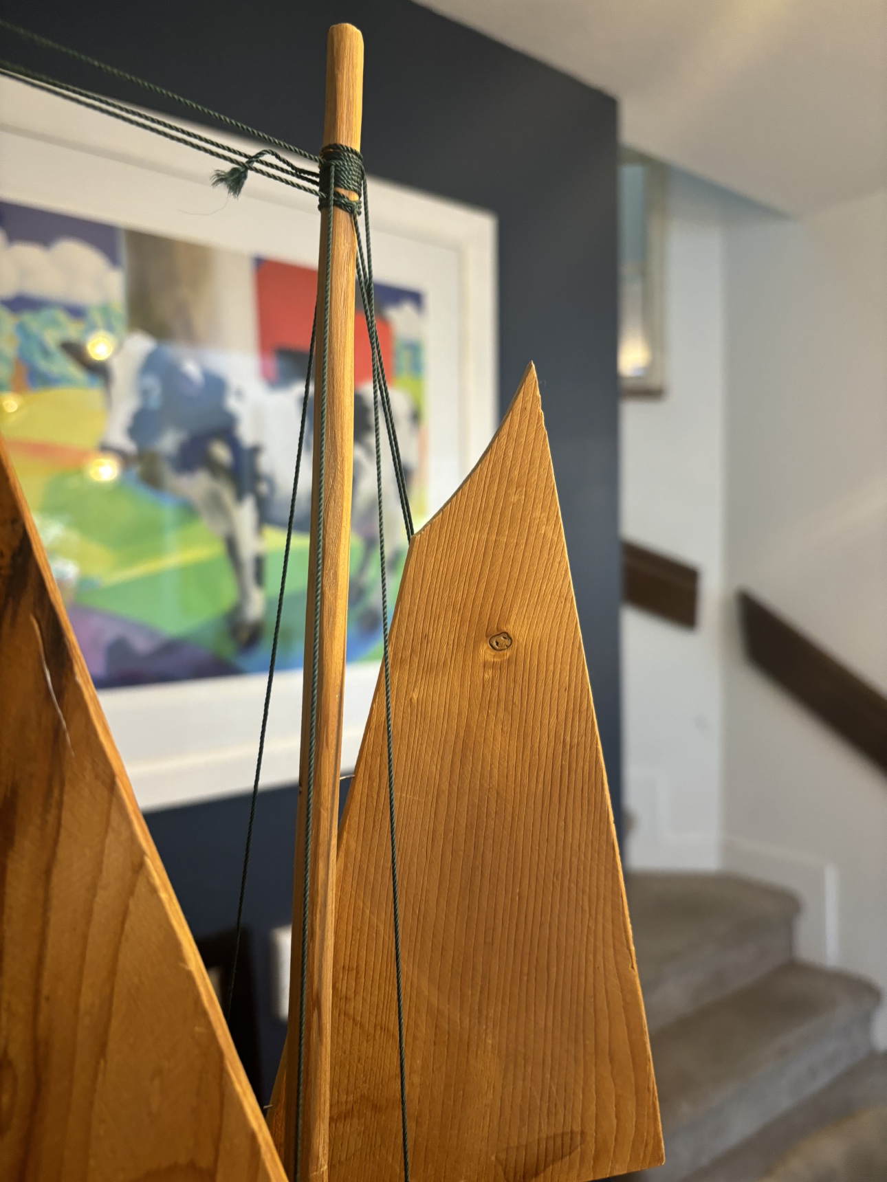 Wooden Sailboat Model - photo 2