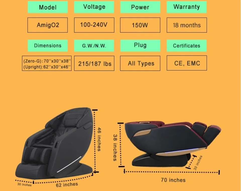Zero Gravity Massage Chair image indicator(7)