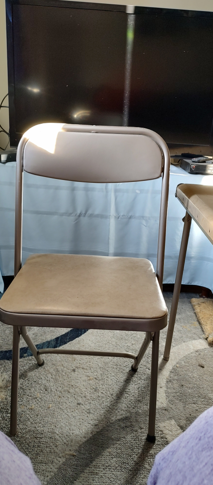 Folding Table and Chair Set - photo 2