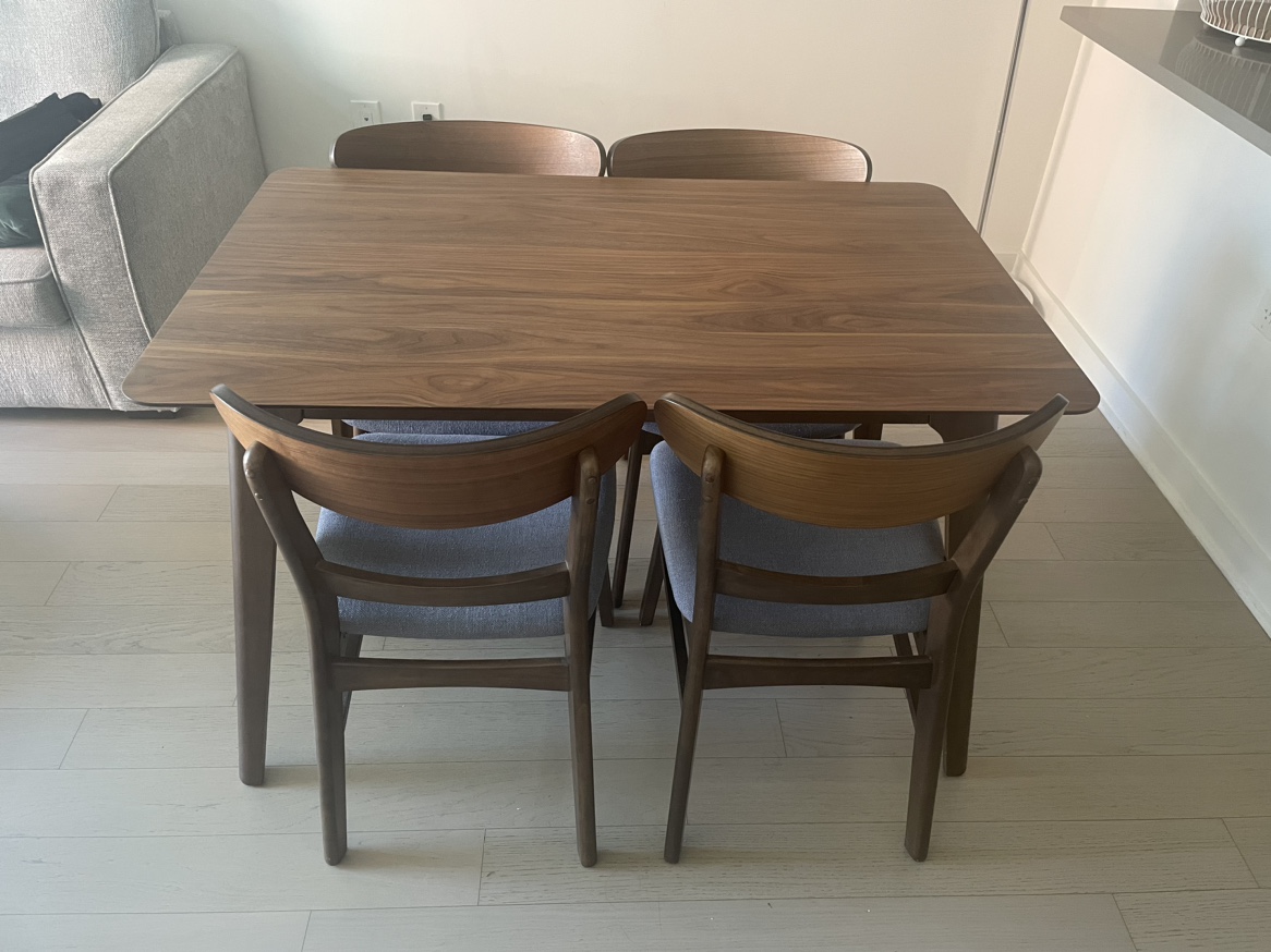Dining Table and 4 Chairs - photo 3