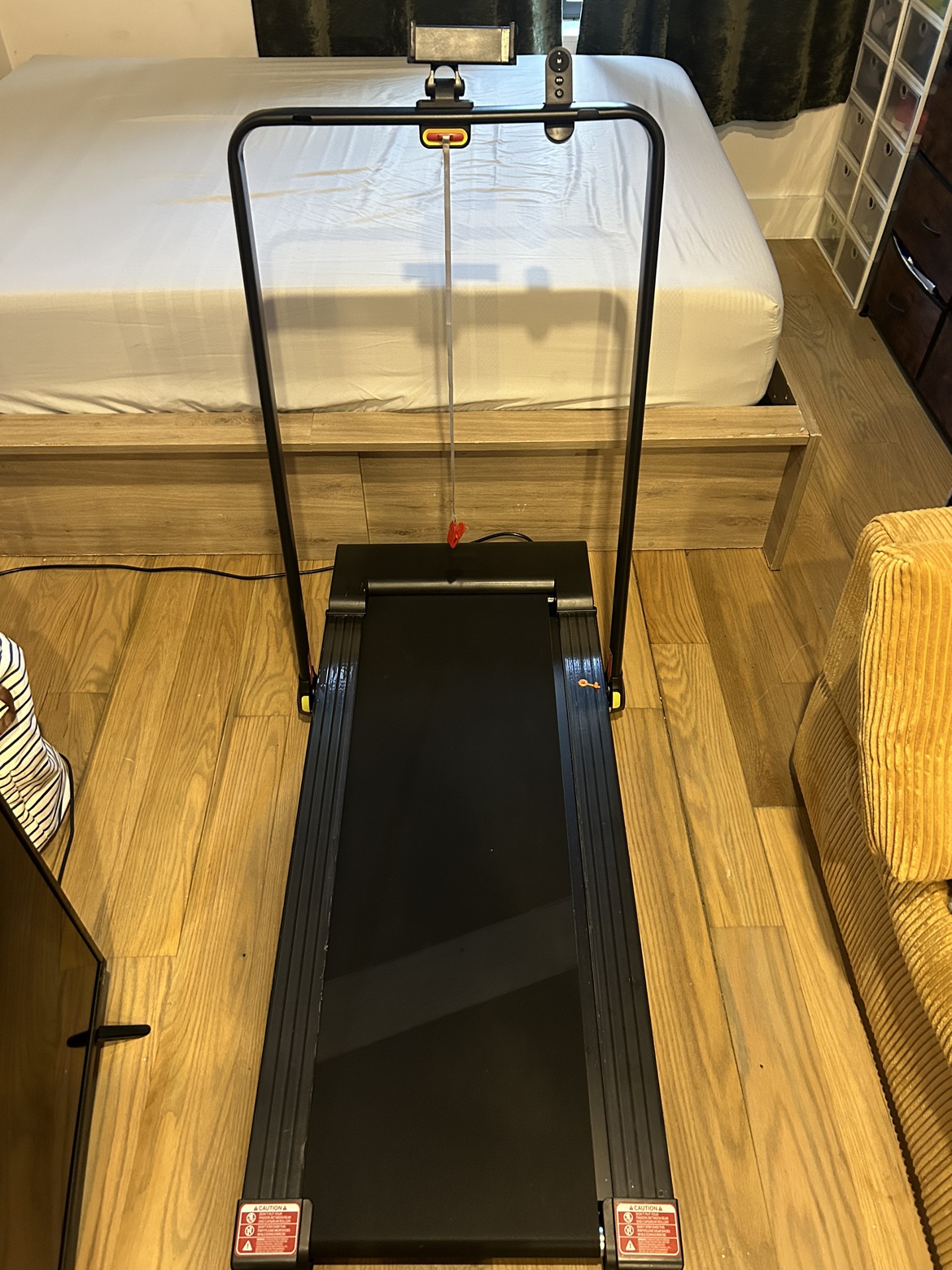 Lichico Folding Electric Treadmill