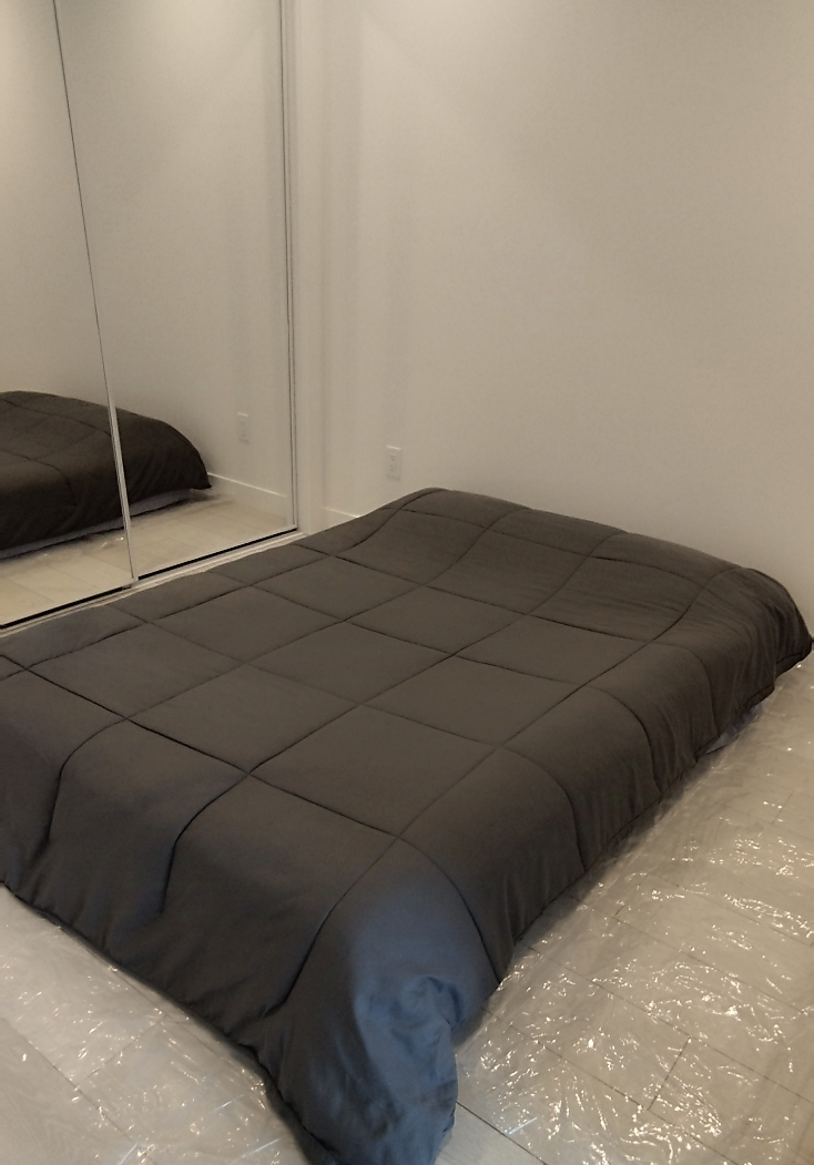 Grey Microfiber Comforter - photo 2