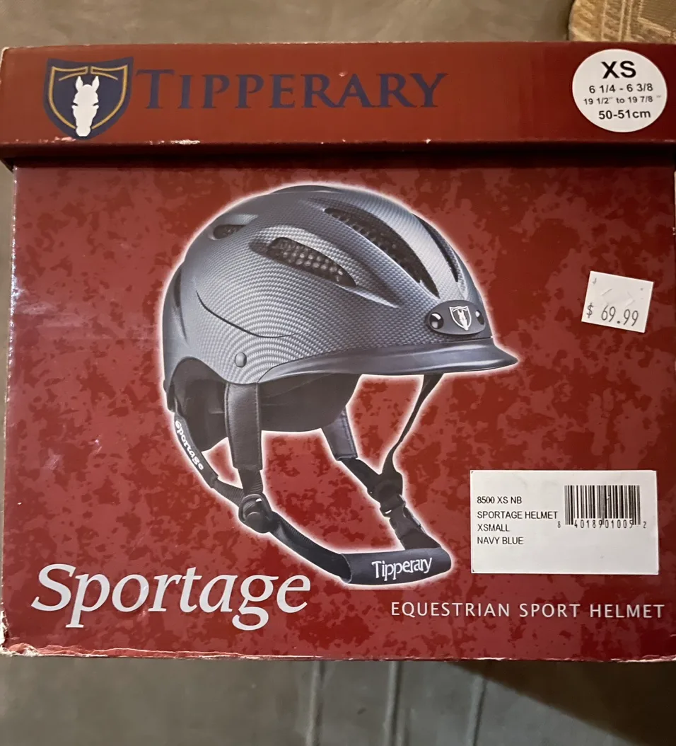 Free Child’s Tipperary Sportage Equestrian Helmet - xs size thumbnail