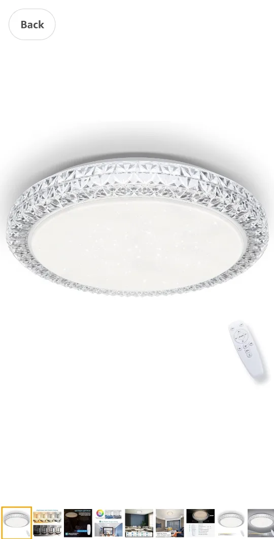 OOOWOLF 15.4 Inch LED Ceiling Light thumbnail