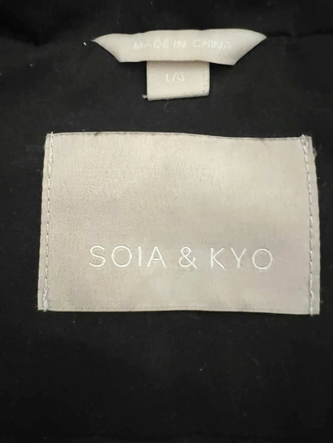 Soia & Kyo Men's Black Puffer Jacket high end, designer image indicator(8)