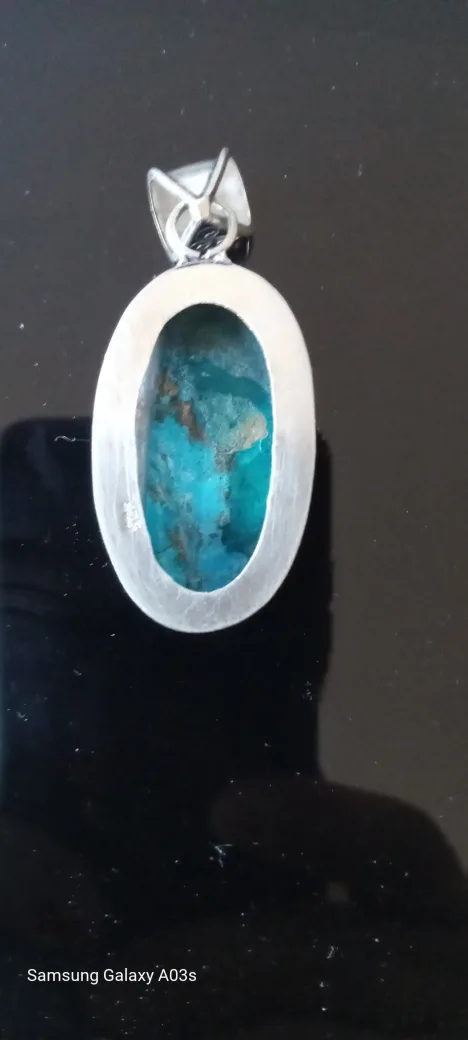 925 Silver Turquoise Pendant image indicator(2)