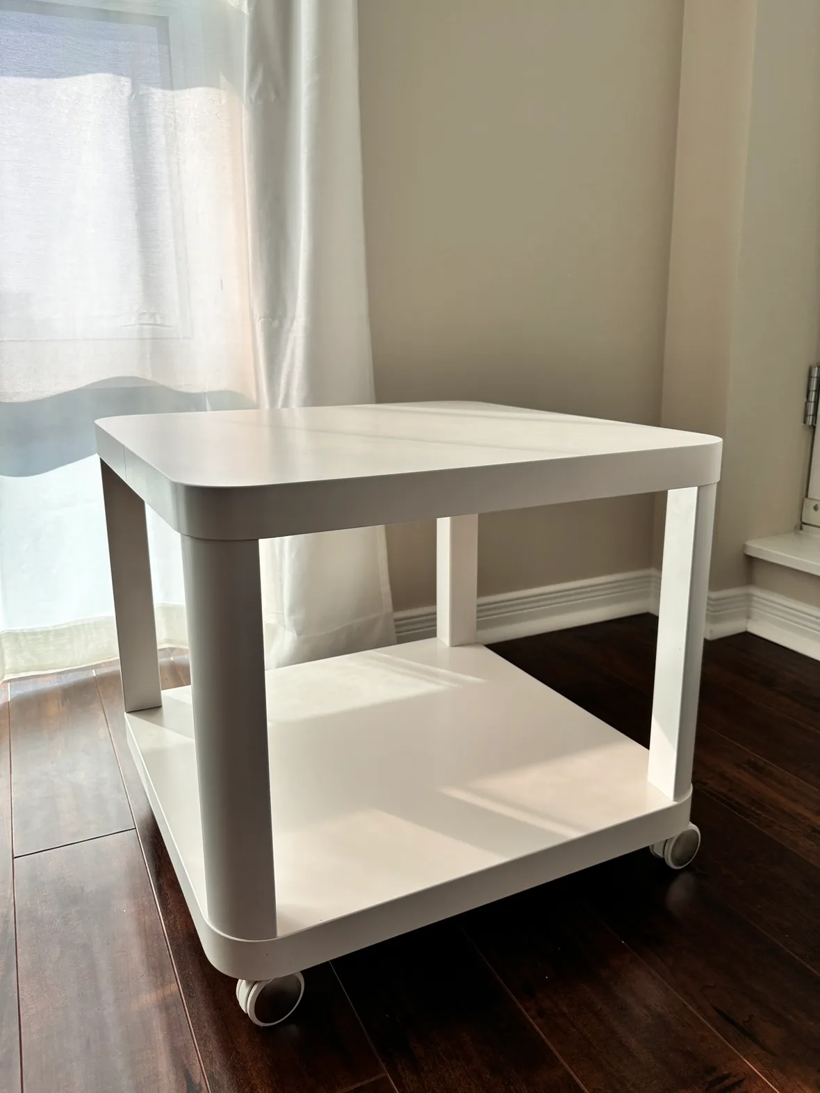 IKEA Tingby Side Table on Casters 🛞 thumbnail