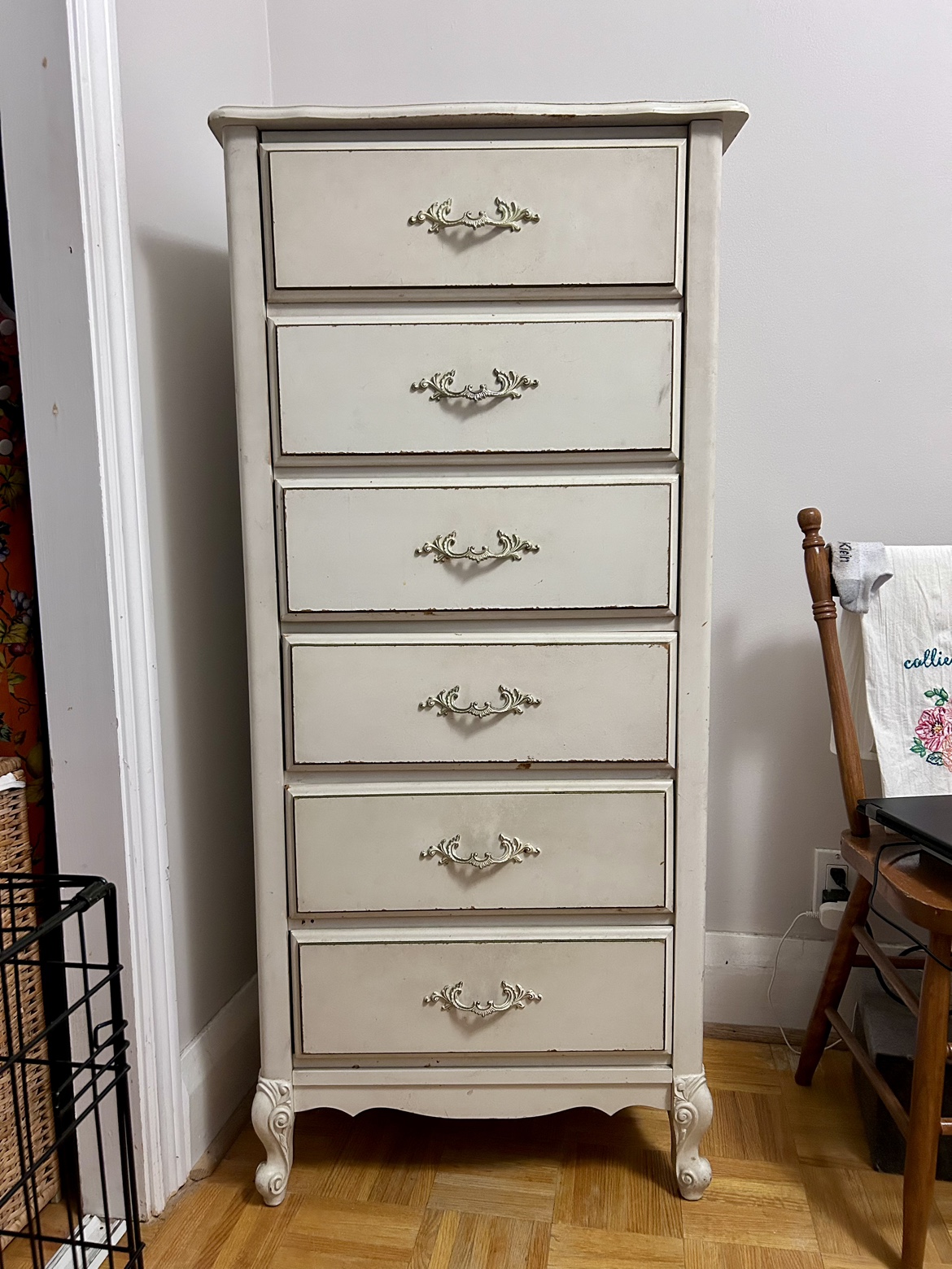 Pair of Vintage French Dressers