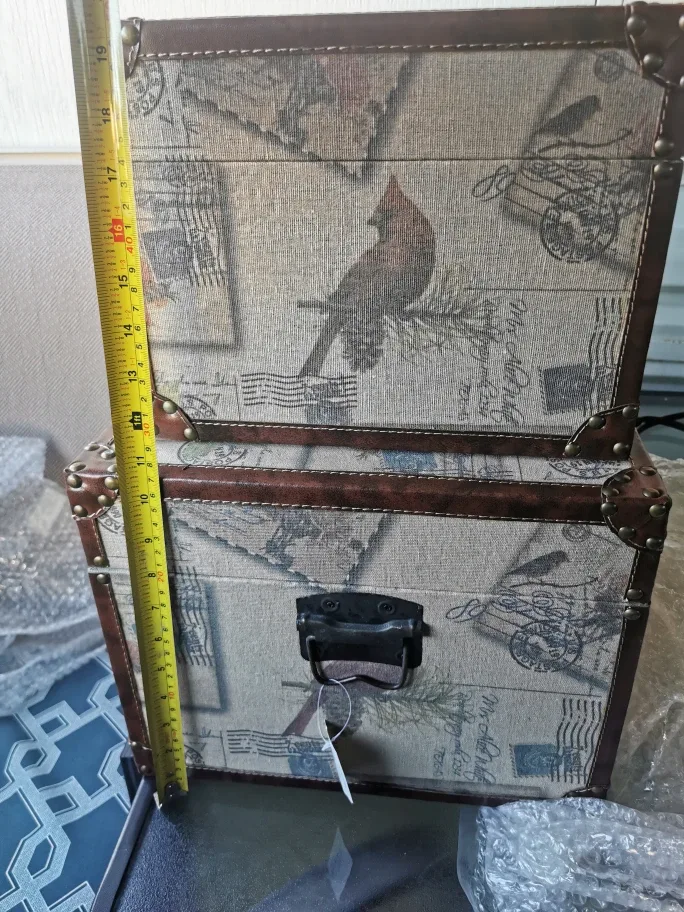 Set of Two Decorative Storage treasure Boxes beja home image indicator(4)