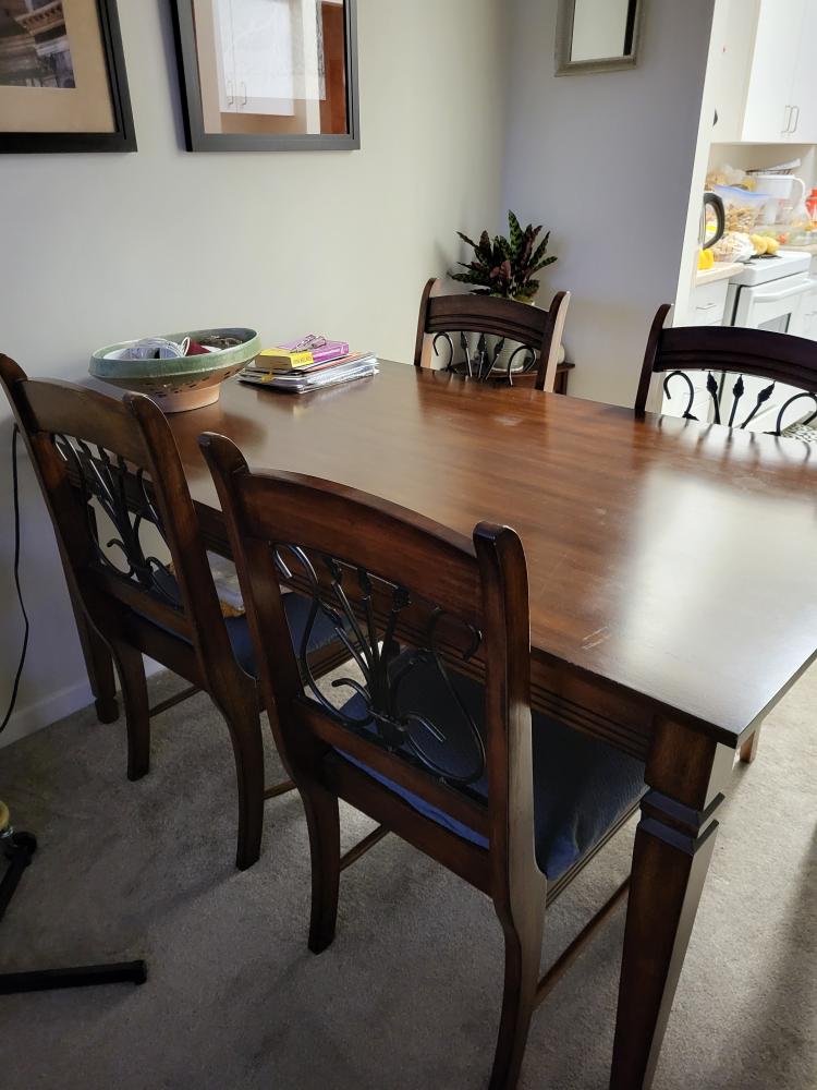 Dining Table and Chairs Set