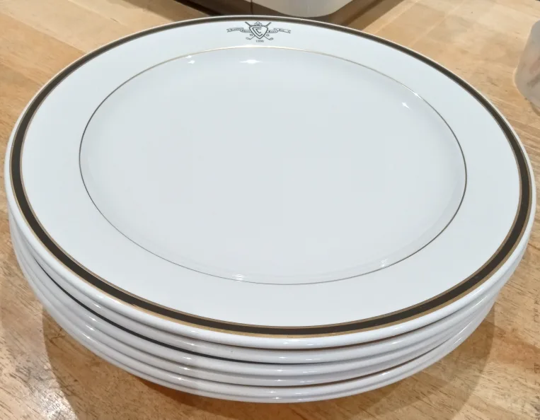 Set of 6 Syracuse China Dinner Plates thumbnail