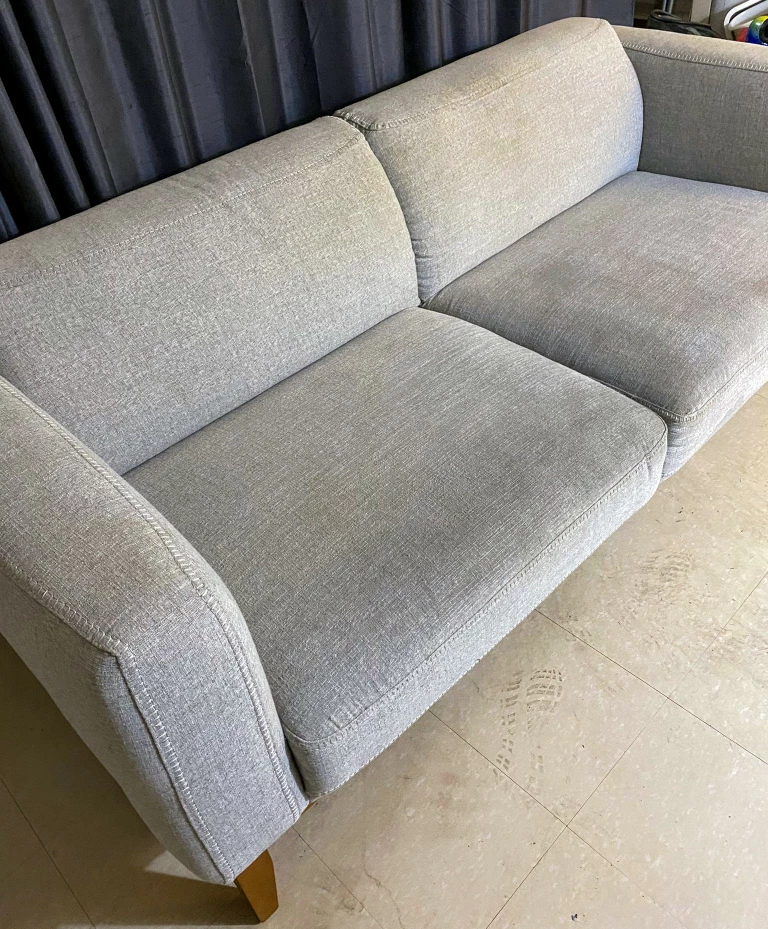 Structube Grey MAUI 3-seater sofa - photo 2