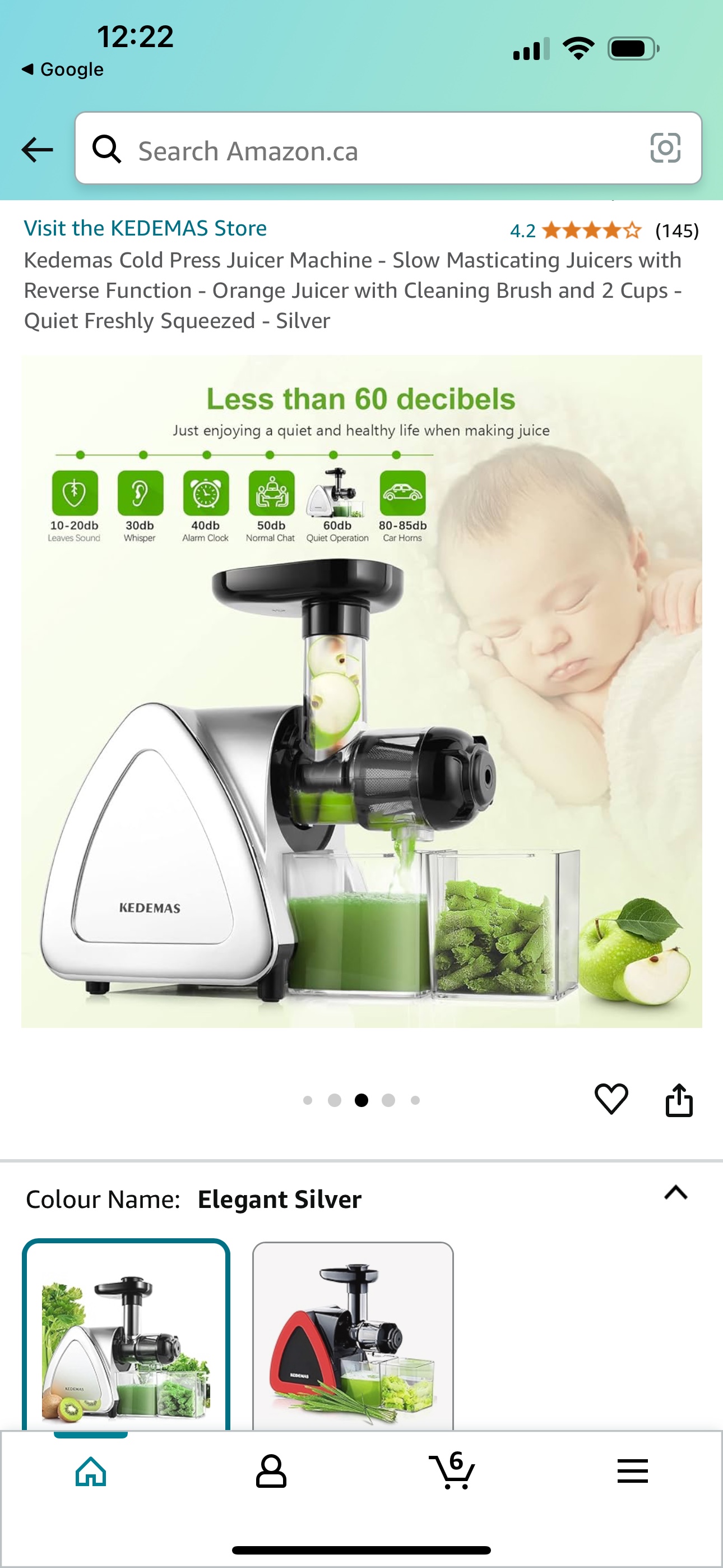 KEDEMAS Cold Press Juicer - photo 4