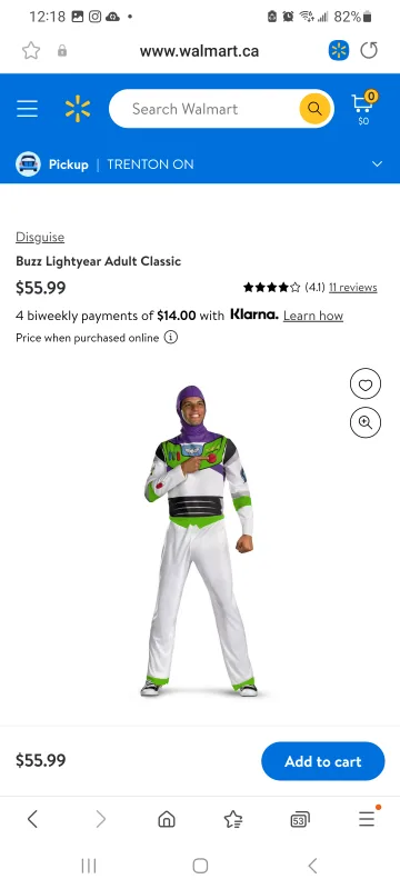 Buzz Lightyear Costume Adult image indicator(2)