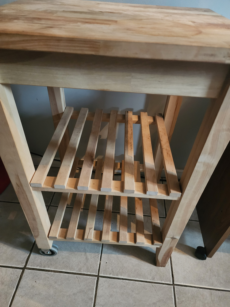 Wood shelf