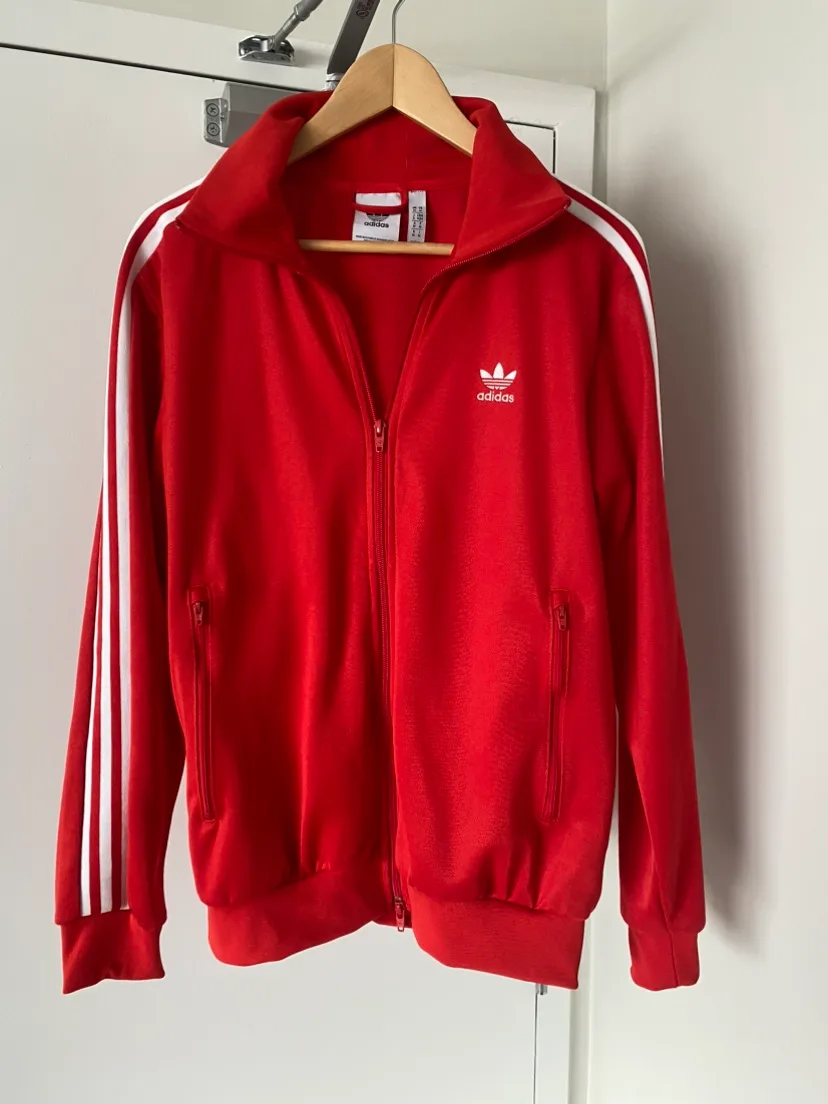 Adidas Red Track Jacket thumbnail