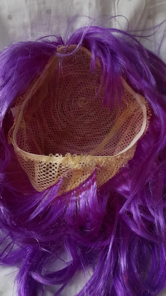 Halloween Purple Wig image indicator(3)