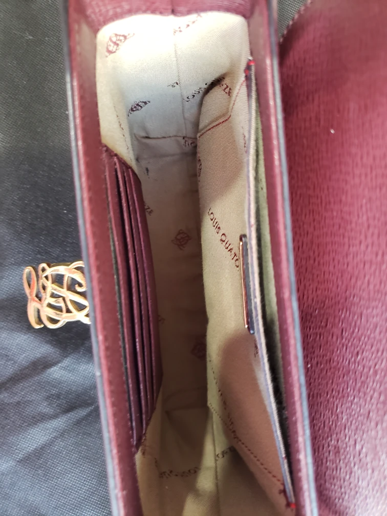 Louis Quatorze Burgundy Crossbody Bag - photo 3