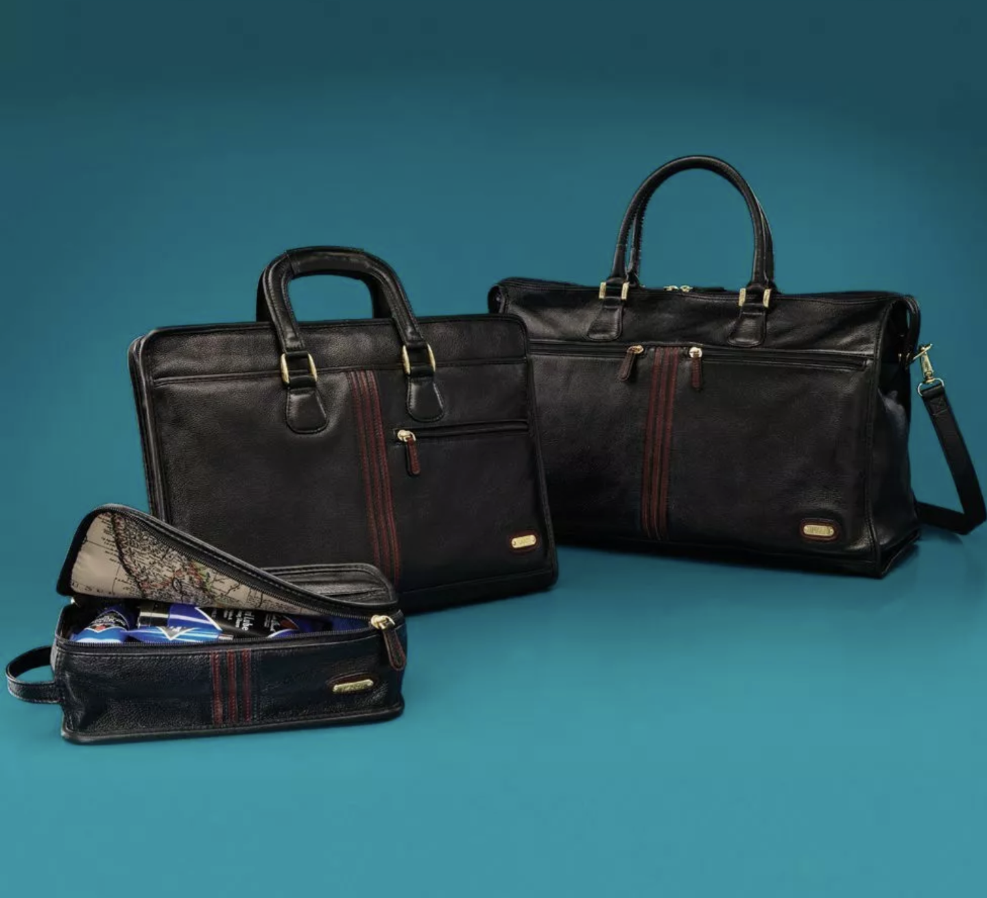 Genuine Leather Briefcase/Messenger Bag - photo 2