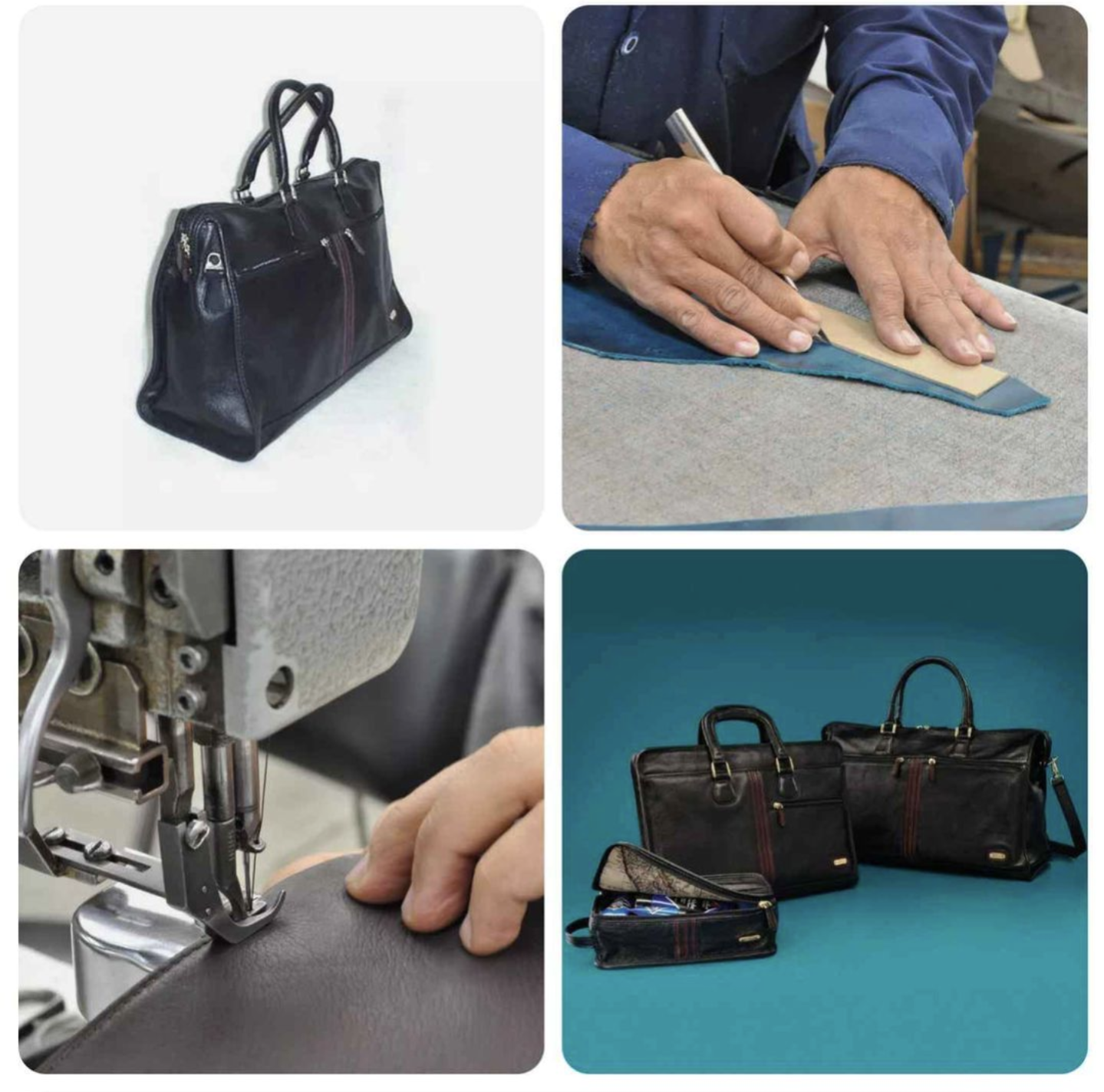 Genuine Leather Briefcase/Messenger Bag - photo 4