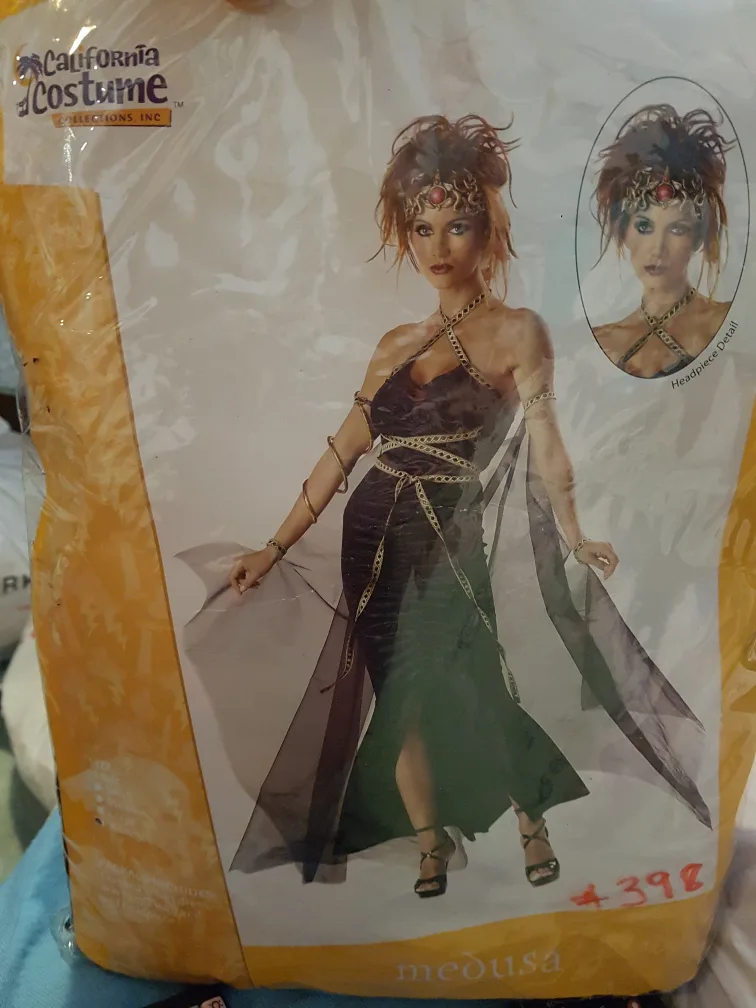 Medusa Costume - Adult Halloween Cosplay 🥕 image indicator(4)