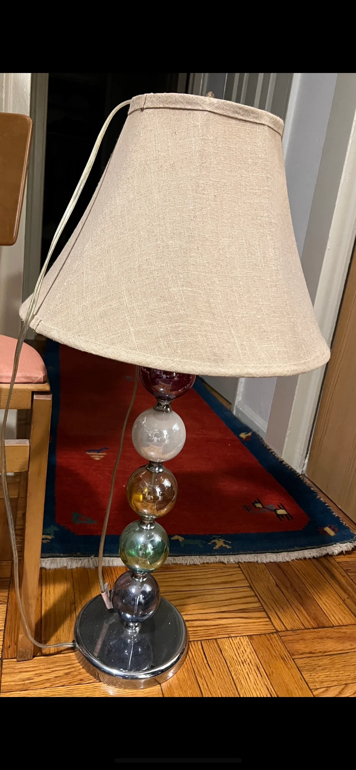 Colorful Glass Ball Lamp x2 image indicator(2)