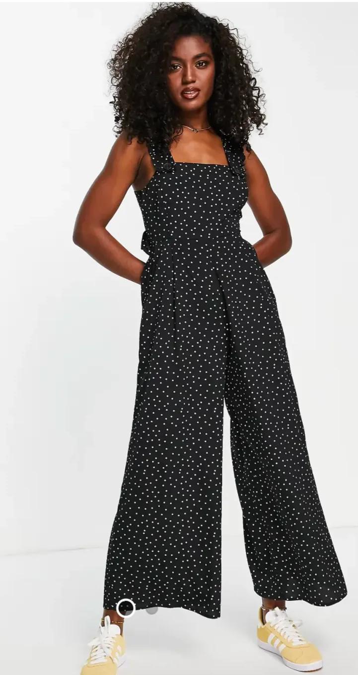 ASOS Polka Dot Jumpsuit thumbnail