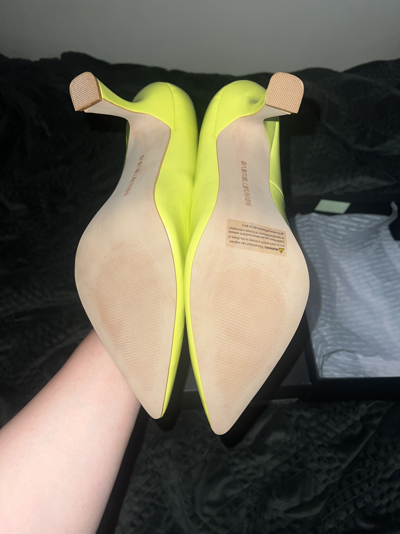 Limeade Yellow Heels - photo 5