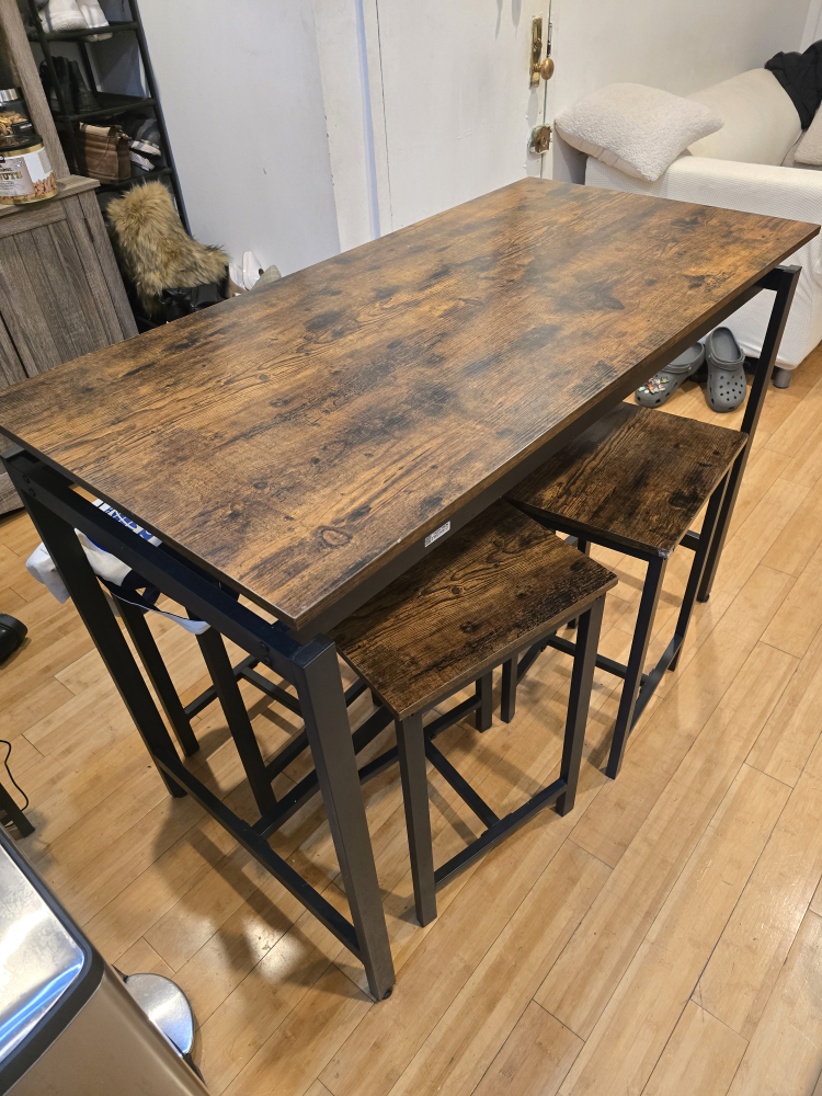 Arthenia 5-Piece Counter Height Dining Set