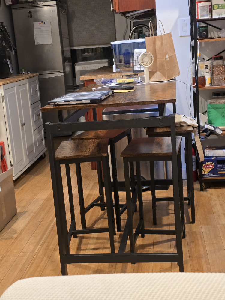 Arthenia 5-Piece Counter Height Dining Set - photo 4
