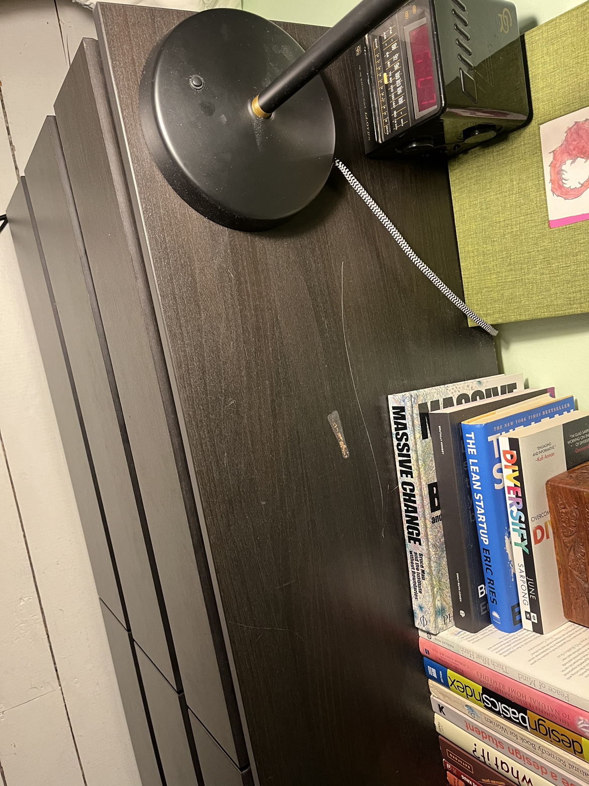 IKEA MALM 6-drawer dresser, black-brown, 63x30 3/4 " - photo 5