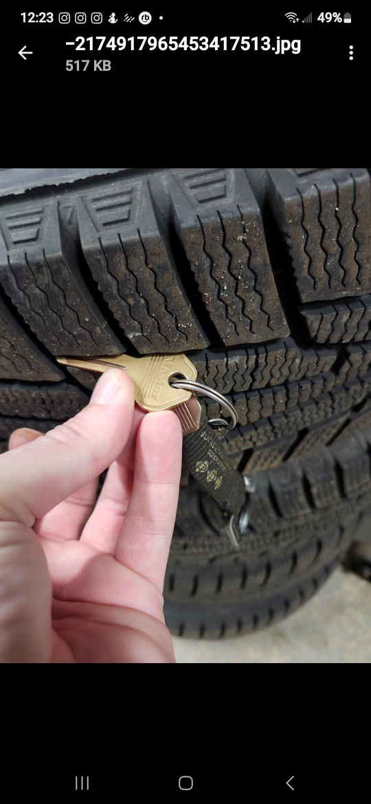 Winter Tires on Rims 195/65R 15 - photo 2