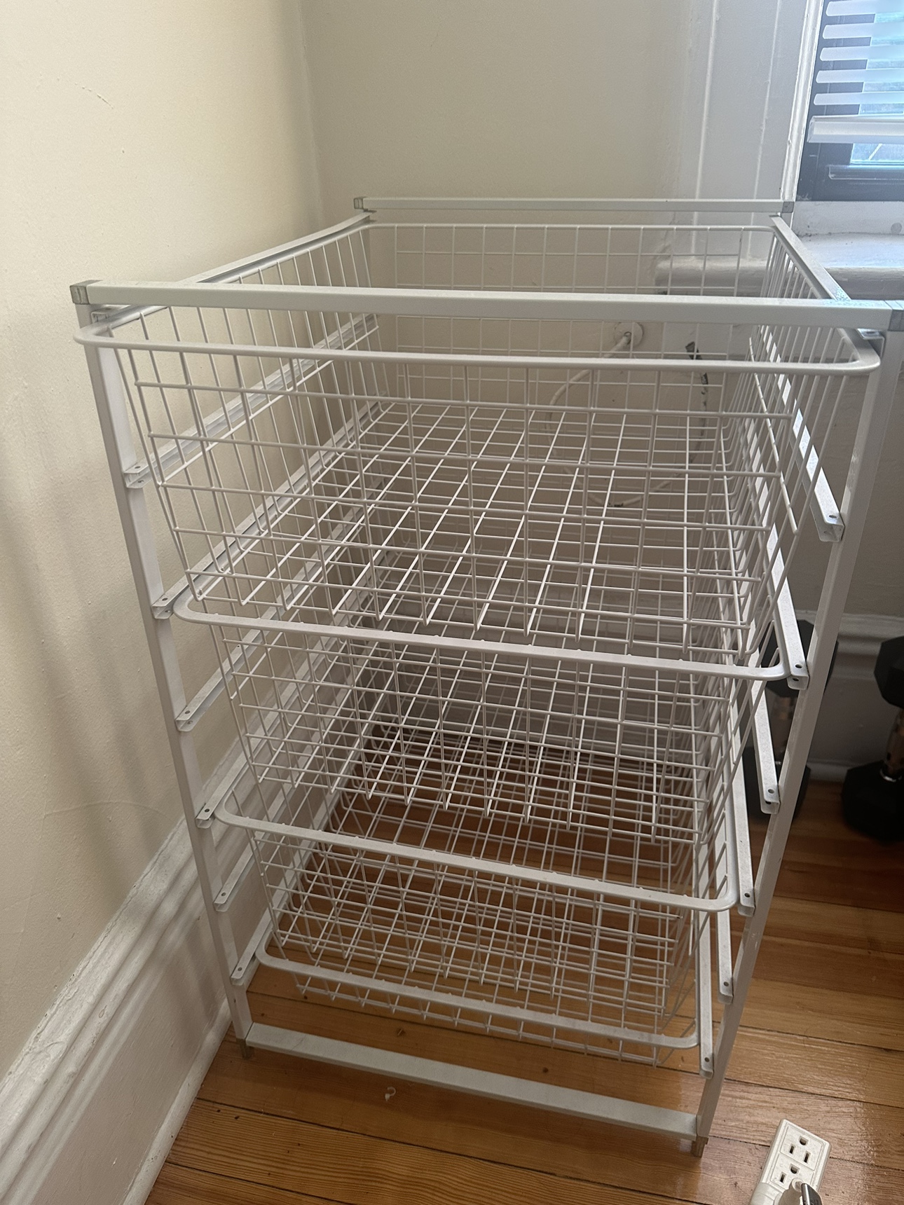 White Wire Drawer Organizer - photo 2