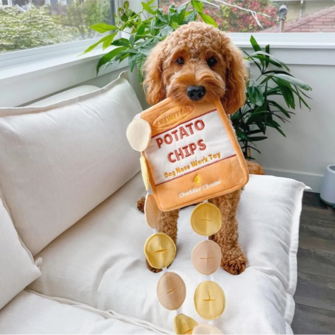 ☆Brand new / Never used☆ Dog Puzzle Toy - Potato chips image indicator(7)