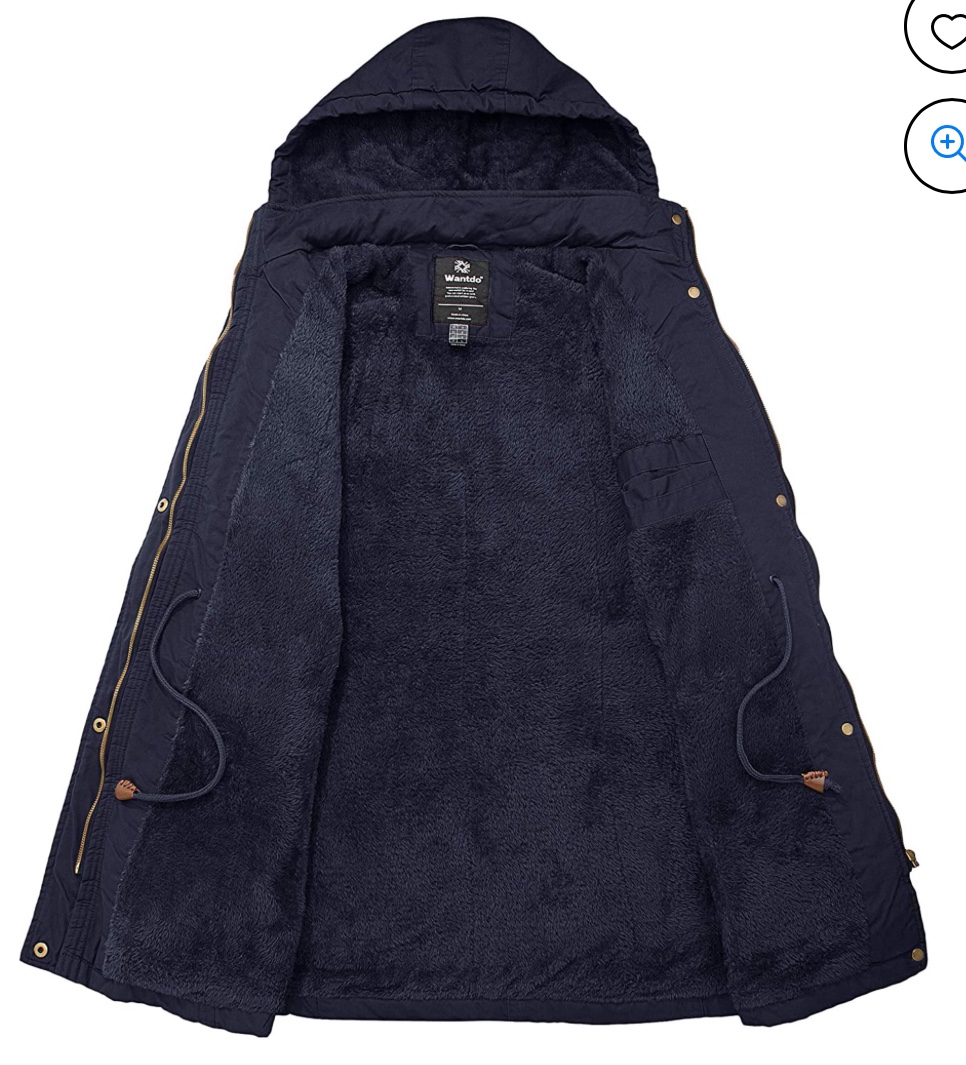 NEW! Wantdo Women's Winter Coat Parka Winter Hooded Jacket - photo 3