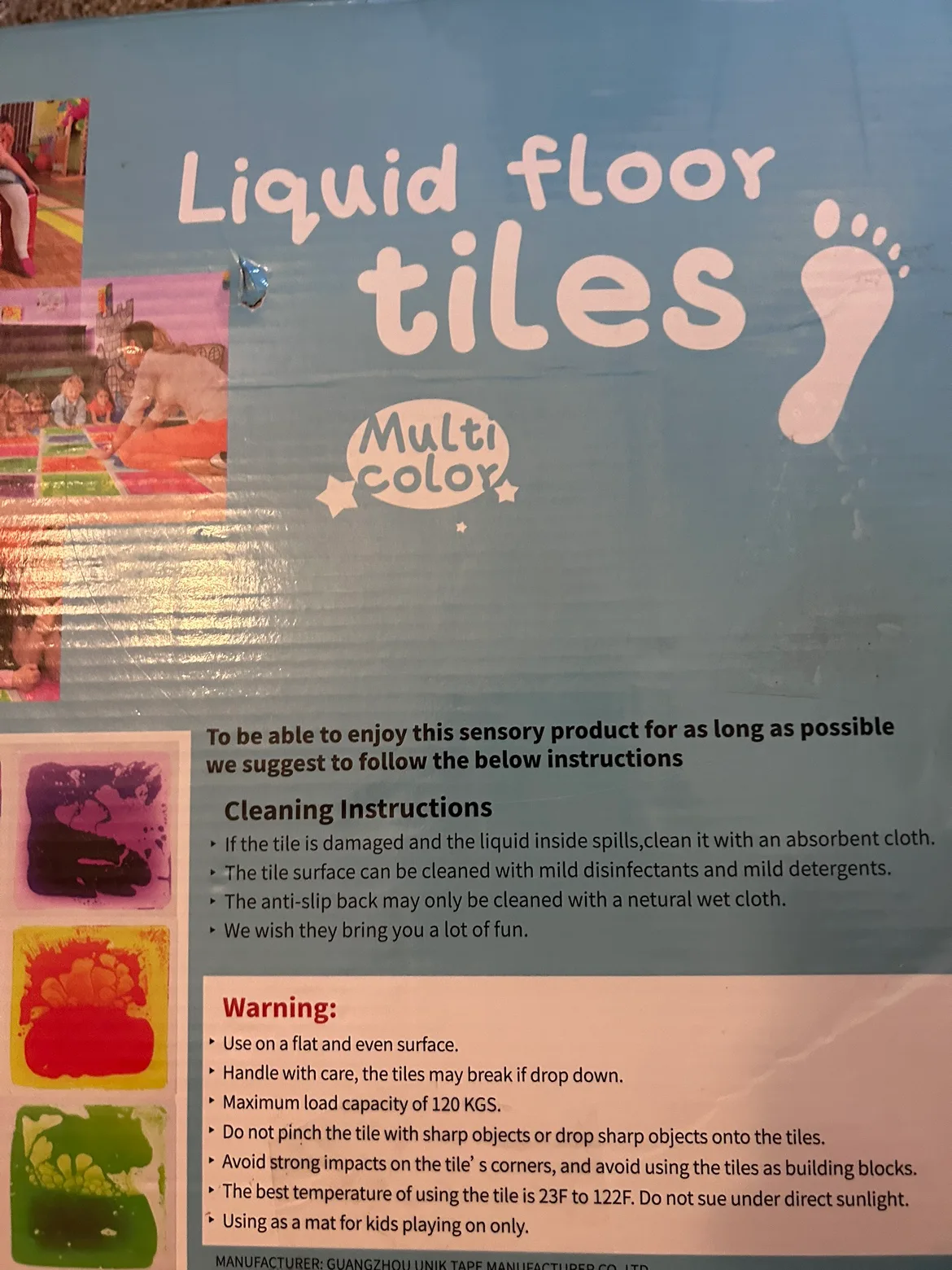 Toddler Liquid Floor Tiles for nursery or daycare thumbnail