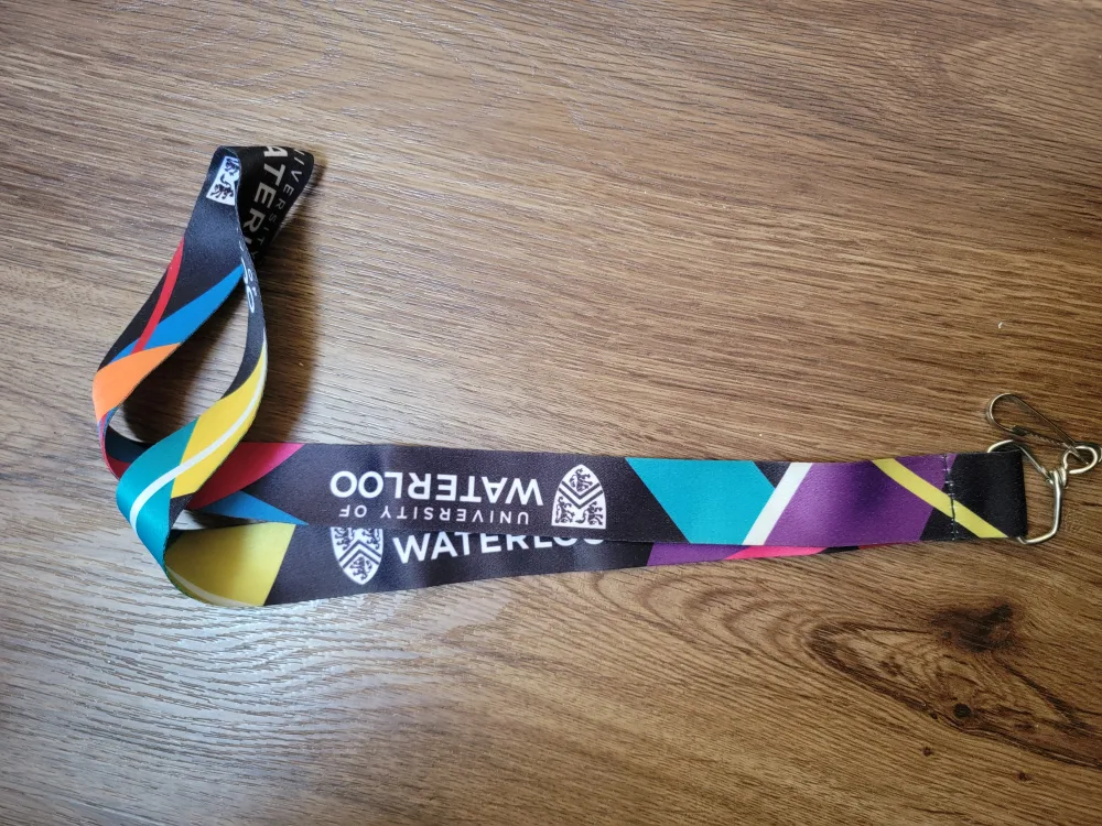 University of Waterloo Lanyard image indicator(2)