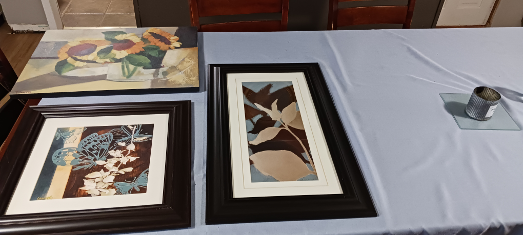Set of 3 Framed Art Prints