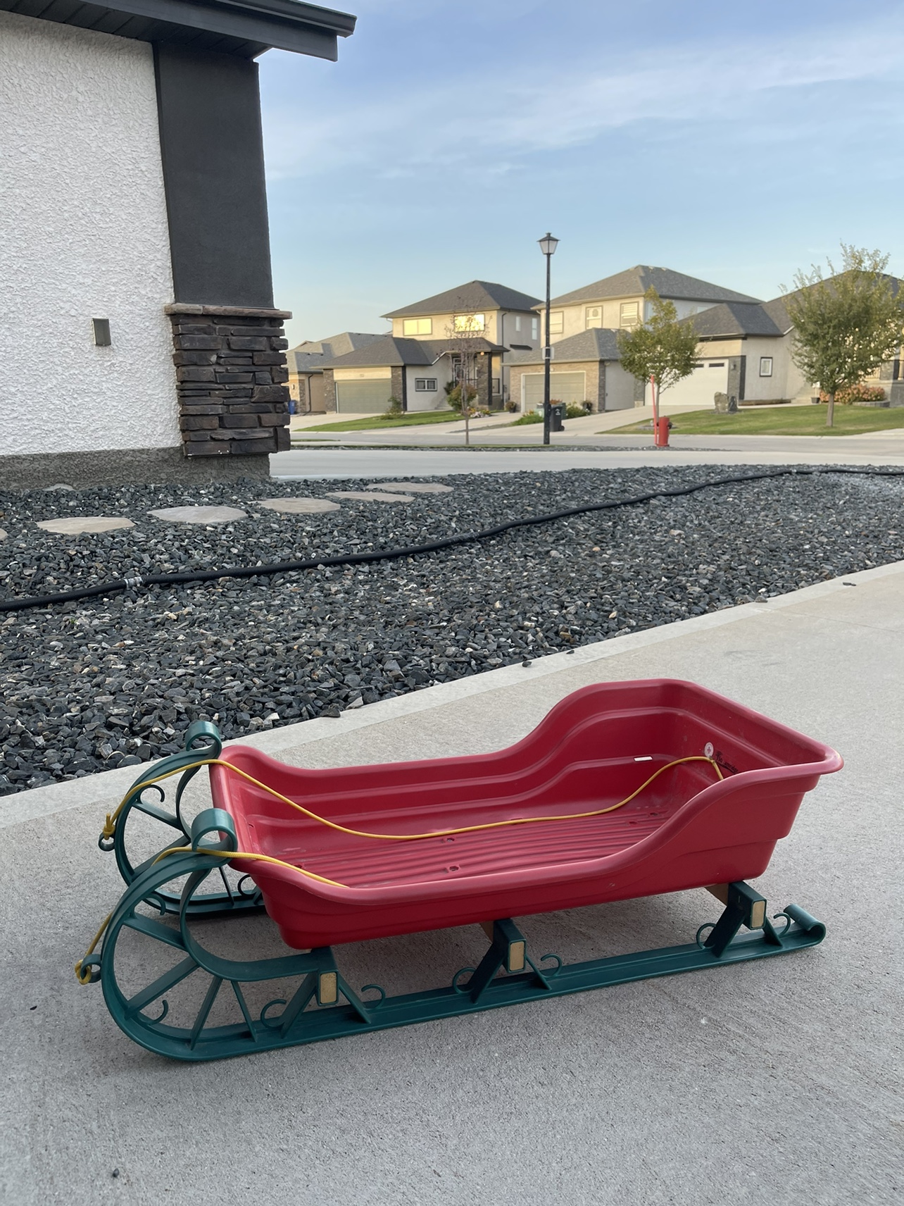 Red and Green Sled