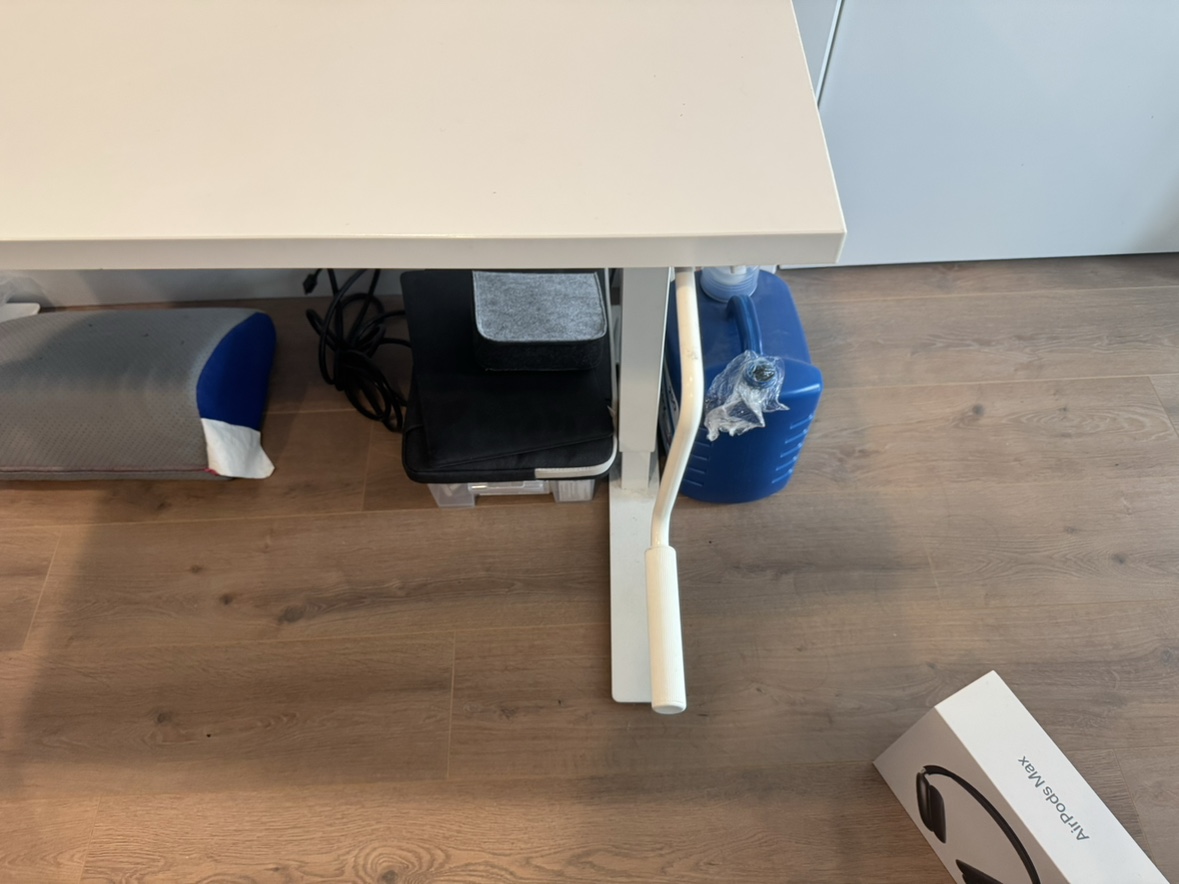 IKEA White Standing Desk - photo 2