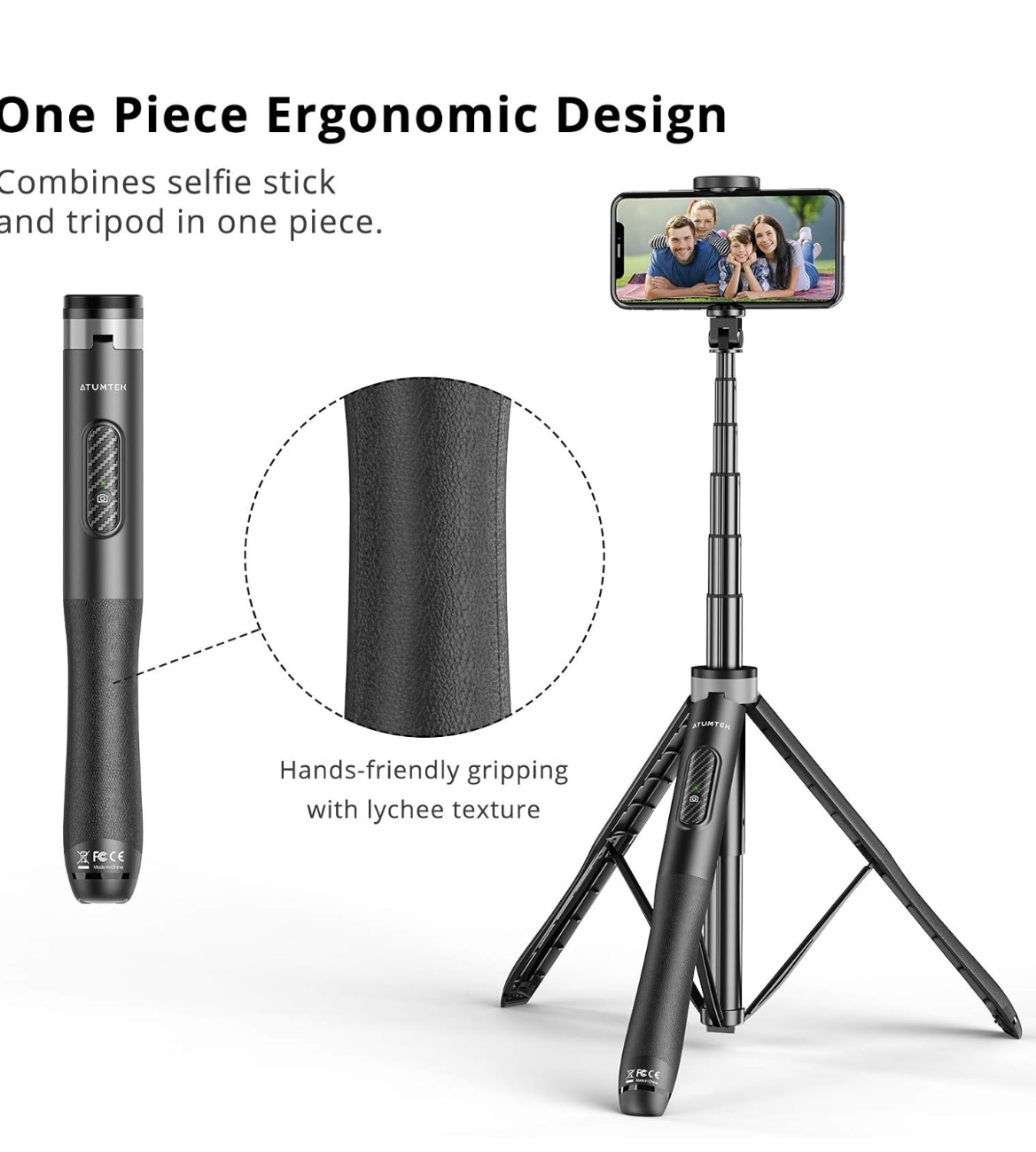Bluetooth Selfie Stick Tripod - photo 4